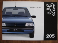Peugeot 205 Forever, New Look, Cabrio, Prospekt von 1994, #146
