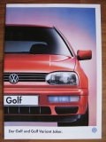Der Golf und Golf Variant Joker, VW, Prospekt von 1996, #137