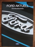 Ford Aktuell, Die Modellpalette, Prospekt von 1996, #106