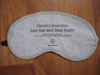 Unsere Gebrauchten, Augenmaske, Schlafbrille Mercedes-Benz