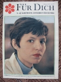 Für Dich, Heft 42/ 1967, Annemarie Bär VEB Pentacon Dresden, Dr. Klaus Neumeister