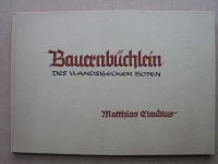 Bauernbüchlein des Wandsbecker Boten