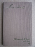 Mass- Buch Gütermanns Nähseide, Gütermann & Co. Gutach- Breisgau