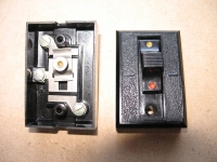 Schalter aus Bakelit, für Stehlampe, 40-er/ 50-er Jahre