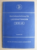 Betriebsanleitung IFA W50-LA, 1967