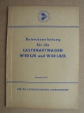 Betriebsanleitung IFA W 50 L/K und LA/K, 1967