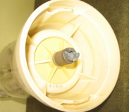 Preview: Mixbecher, Mixtulpe, Mixaufsatz, DDR Küchenmaschine KOMET KM6 KM7, mit Literangabe, DDR, #4