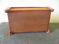 Preview: Schmuckkästchen aus Holz, geschnitzt