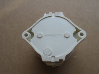 Preview: Ausschalter, Kippschalter, Bakelit, rund, AP, hell, PRESTO, #46*