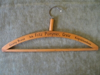 Bekleidungshaus Fritz Pommer Greiz Marstallstraße, Kleiderbügel,#6