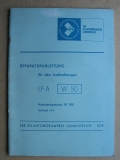Reparaturanleitung IFA W 50, Hydrolenkgetriebe HT 500, 1974