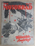 Das Motorrad, Heft 50 von 1939, Benelli, Bianchi, Gilera, MAS, Guzzi