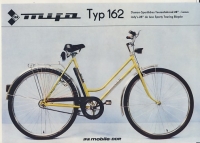 Prospekt Damen- Tourenfahrrad MIFA, Typ 162, DDR 1982