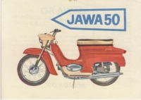 Prospekt JAWA 50, Modell M 20, um 1965