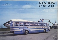 Reisebus FAP Dubrava, D-1420-L1-R14, Jugoslawien, 80-er Jahre