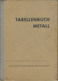 Tabellenbuch Metall, 1950