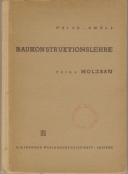 Baukonstruktionslehre Holzbau, DDR 1951