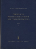 Chemie und Physikalische Chemie der Textilhilfsmittel, DDR 1954
