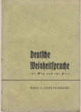 Deutsche Weisheitssprache, 1933