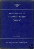 Anleitung IFA W 50 L, 1965