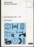 Ford Windstar Schaltpläne, 1996- 97