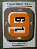 Heimatgeschichtlicher Kalender des Bezirkes Gera, 1990