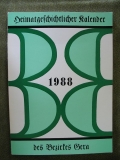 Heimatgeschichtlicher Kalender des Bezirkes Gera, 1988