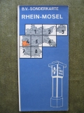 B.V.- Sonderkarte Rhein- Mosel, Köln, Bonn, Siegen, Koblenz ...