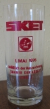 SKET Grüna, 1.Mai 1976, Bierglas DDR