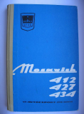 Betriebsanleitung, Wartungsanweisung, Moskwitsch, Moskvich, 412, 427, 434, #2