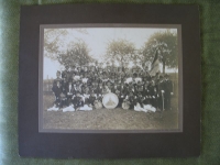 Altes Foto Schützenverein Kohren (Kohren- Sahlis), 1928