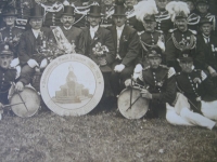 Preview: Altes Foto Schützenverein Kohren (Kohren- Sahlis), 1928