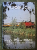 Kursbuch, Winterfahrplan, DR, Deutsche Reichsbahn, 1990/ 91
