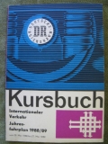 Kursbuch Internationaler Verkehr, DR, Deutsche Reichsbahn, 1988/ 89