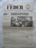 UNSERE FEDER, Nr. 20  1988, VEB Federnwerk Marienberg