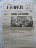 UNSERE FEDER, Nr. 20, 1988, VEB Federnwerk Marienberg