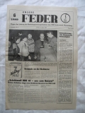 UNSERE FEDER, Nr. 6  1989, VEB Federnwerk Marienberg