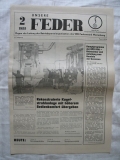 UNSERE FEDER, Nr. 2  1988, VEB Federnwerk Marienberg