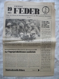 UNSERE FEDER, Nr. 14  1984, VEB Federnwerk Marienberg