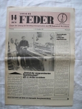UNSERE FEDER, Nr. 14 1979, VEB Federnwerk Marienberg
