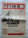 UNSERE FEDER, Nr. 5 1976, VEB Federnwerk Marienberg