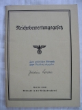 Reichsbewertungsgesetz, 1939