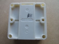 Preview: Aufbau- Wippen- Serien- Schalter, Feuchtraum, eckig, DDR, unbenutzt