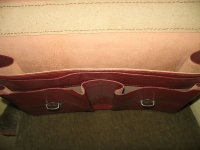 Preview: Aktentasche, Ledertasche, Schultasche, Ranzen, DDR, braun