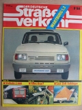 9/ 1988, Der Deutsche Straßenverkehr, Wartburg 1.3 mit Viertaktmotor