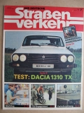 7/ 1986, Der Deutsche Straßenverkehr, Dacia 1310 TX, Elaskon 2000 ML