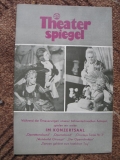 Theaterspiegel Gera, Heft 1 von 1974