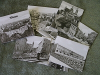 Mappe mit Fotos WURZEN, 1978