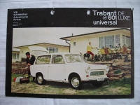 Prospekt TRABANT 601 universal de luxe, 1966