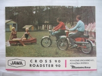 Prospekt JAWA CROSS 90 und Roadster 90
